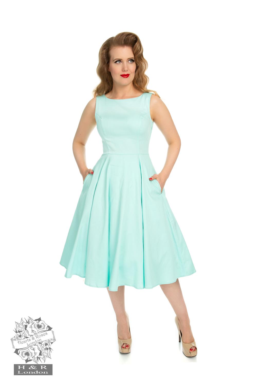 Greta Green Swing Dress